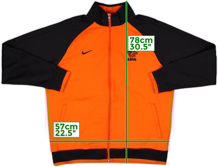 2012-13 Netherlands Nike Track Jacket - 9/10 - (XL)
