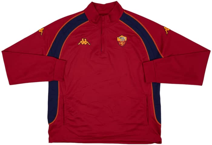 2002-03 Roma Kappa 1/4 Zip Drill Top - 8/10 - (XXL)