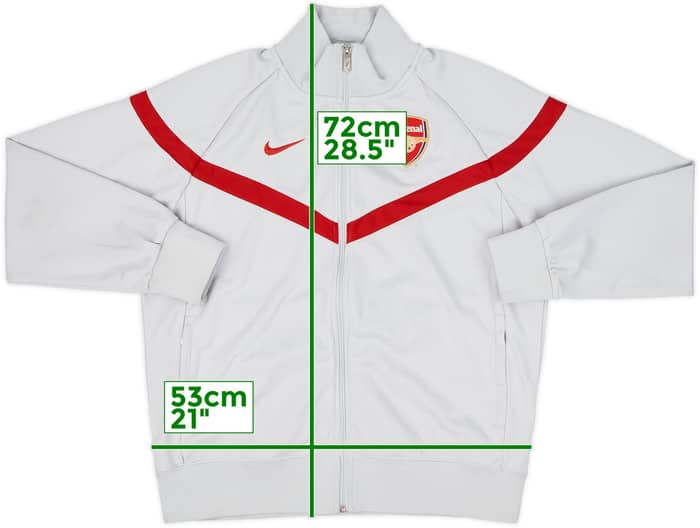 2009-10 Arsenal Nike Track Jacket - 7/10 - (L)
