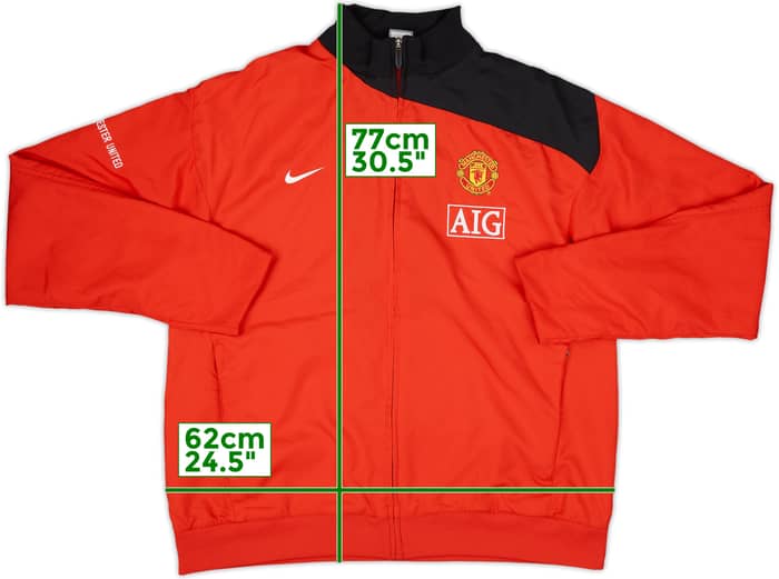 2008-09 Manchester United Nike Track Jacket - 3/10 - (XL)