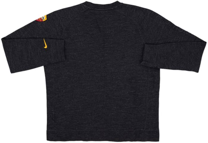 2017-18 Roma Nike Sweat Top - 9/10 - (M)