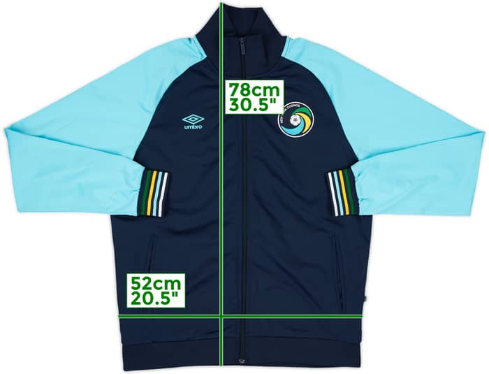 2011-12 New York Cosmos Umbro Track Jacket - 9/10 - (XL)
