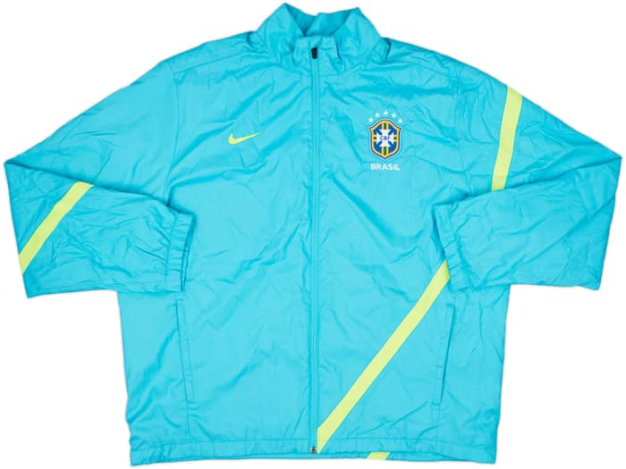 2012-13 Brazil Nike Track Jacket - 8/10 - (XXL)
