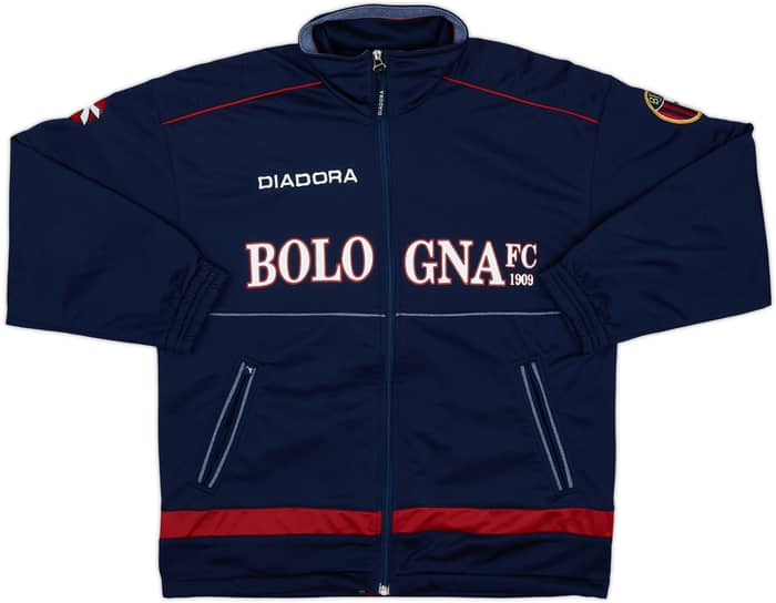 1997-98 Bologna Diadora Track Jacket - 8/10 - (XL.Boys)