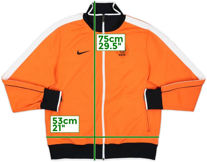 2010-11 Netherlands Nike N98 Track Jacket - 8/10 - (L)