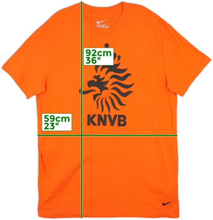 2012-13 Netherlands Nike Cotton Tee - 8/10 - (XL)