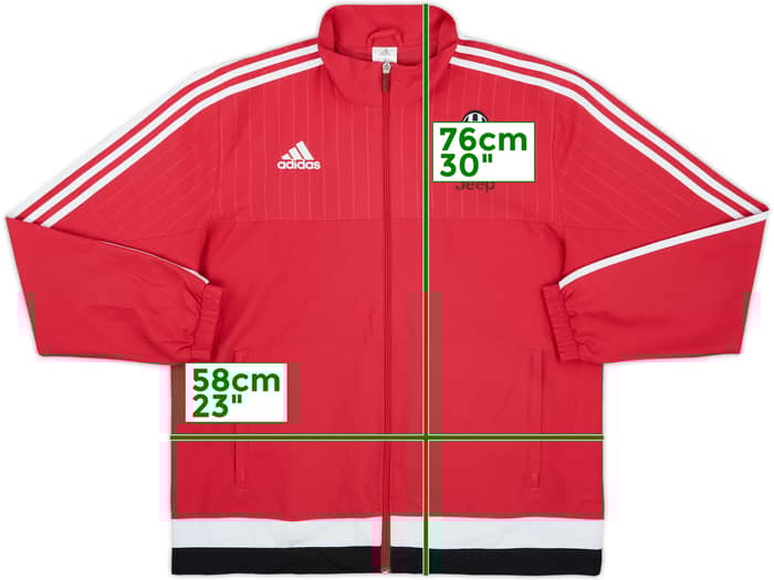 2015-16 Juventus adidas Track Jacket - 6/10 - (L)