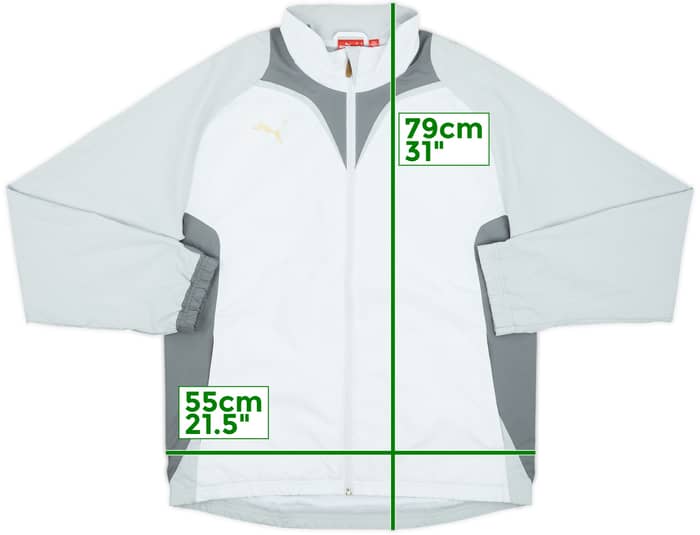 2009-10 Lazio Puma Track Jacket - 4/10 - (M)