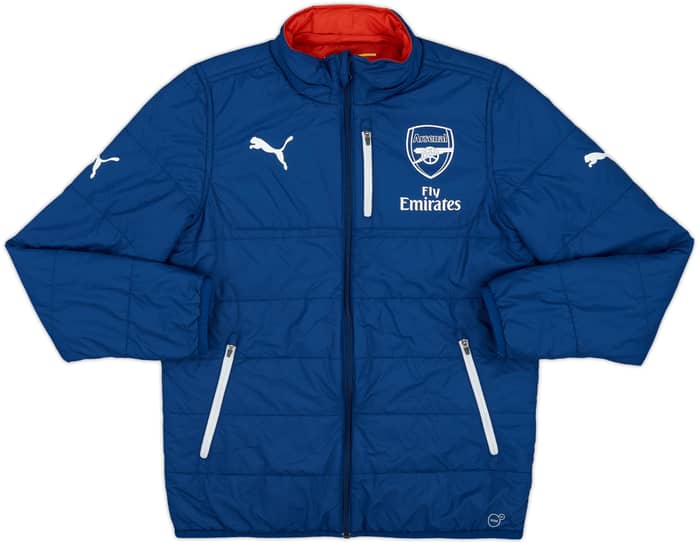 2014-15 Arsenal Puma Padded Coat - 9/10 - (XL.Boys)