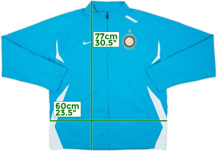 2007-08 Inter Milan Nike Centenary Track Jacket - 7/10 - (XL)
