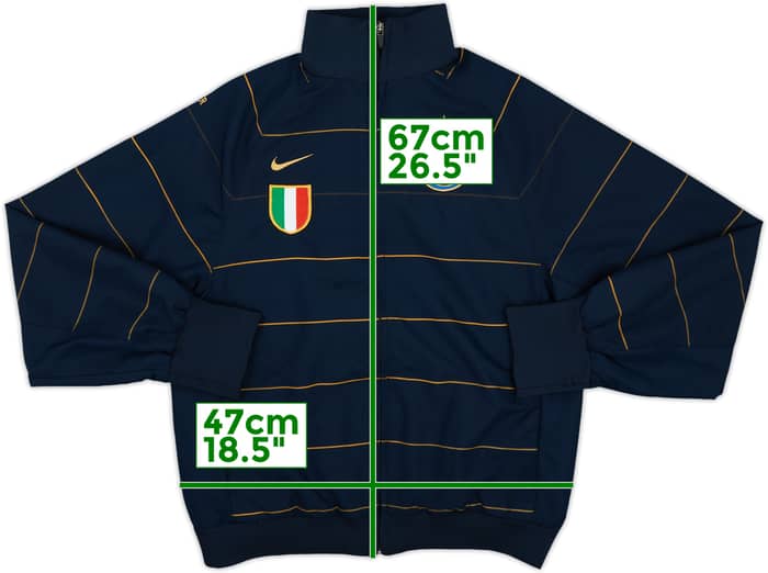 2008-09 Inter Milan Nike Track Jacket - 7/10 - (S)
