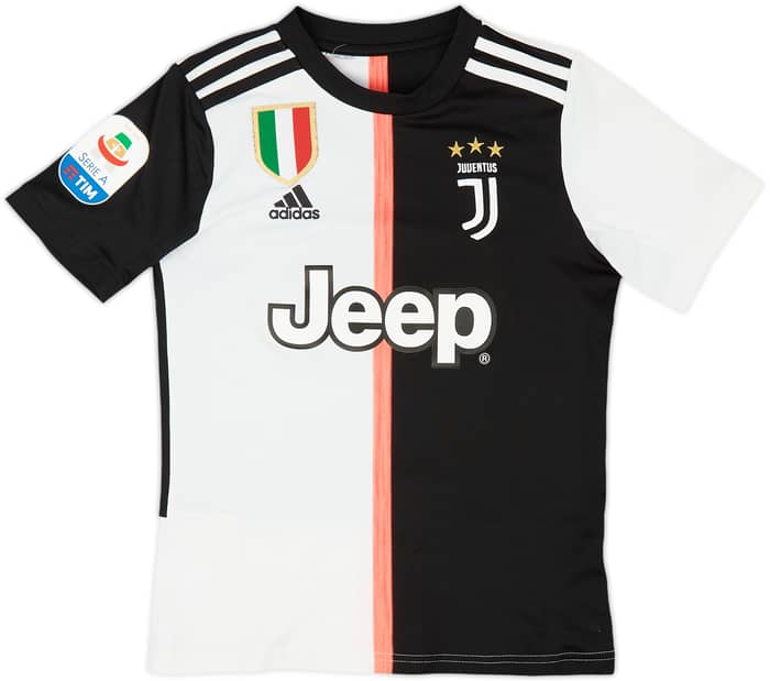 2019-20 Juventus Home Shirt Ronaldo #7 - 8/10 - (S.Boys)
