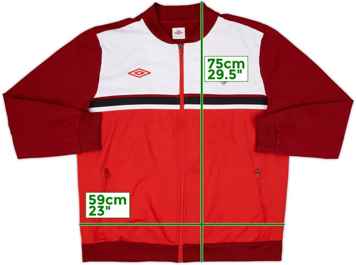 2010-11 Athletic Bilbao Umbro Track Jacket - 5/10 - (XXL)