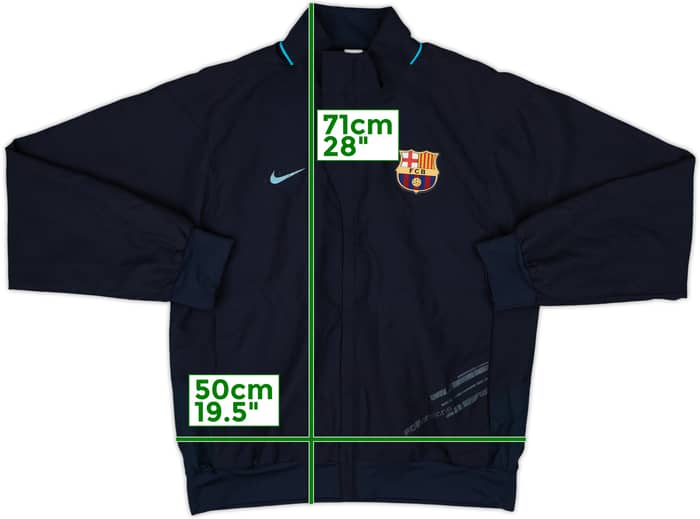 2007-08 Barcelona Nike Track Jacket - 5/10 - (M)