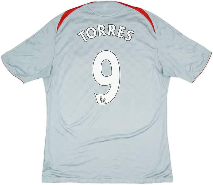2008-09 Liverpool Away Shirt Torres #9 - 8/10 - (L)