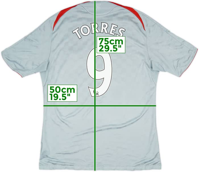 2008-09 Liverpool Away Shirt Torres #9 - 8/10 - (L)