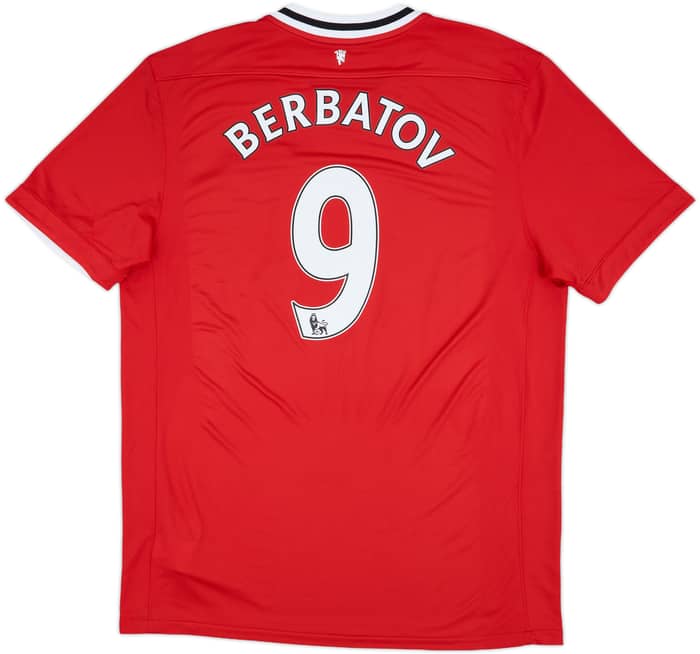 2011-12 Manchester United Home Shirt Berbatov #9 (XL)