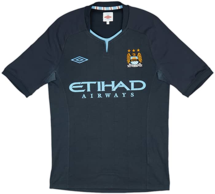 2010-12 Manchester City Away Shirt Silva #21 - 7/10 - (S)