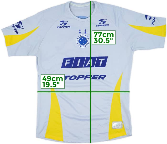 2003-04 Cruzeiro Topper Training Shirt - 8/10 - (XL)