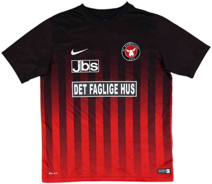 2016-17 FC Midtjylland Home Shirt - 6/10 - (XL.Boys)