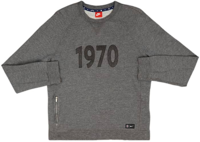 2016-17 Paris Saint-Germain Nike Sweat Top - 8/10 - (L)