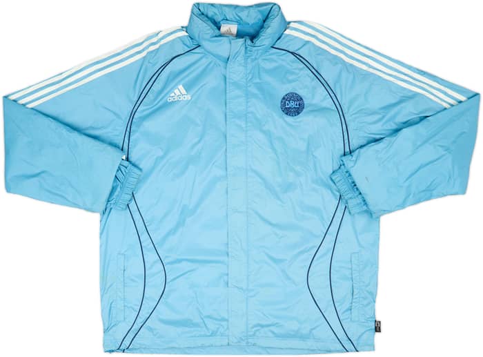 2005-06 Denmark adidas Hooded Rain Jacket - 8/10 - (XL/XXL)