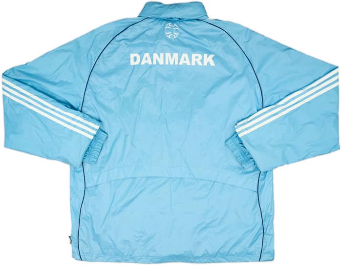 2005-06 Denmark adidas Hooded Rain Jacket - 8/10 - (XL/XXL)