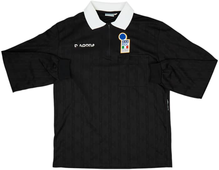1990s Italy FIGC Diadora Referee L/S Shirt - 5/10 - (XL)