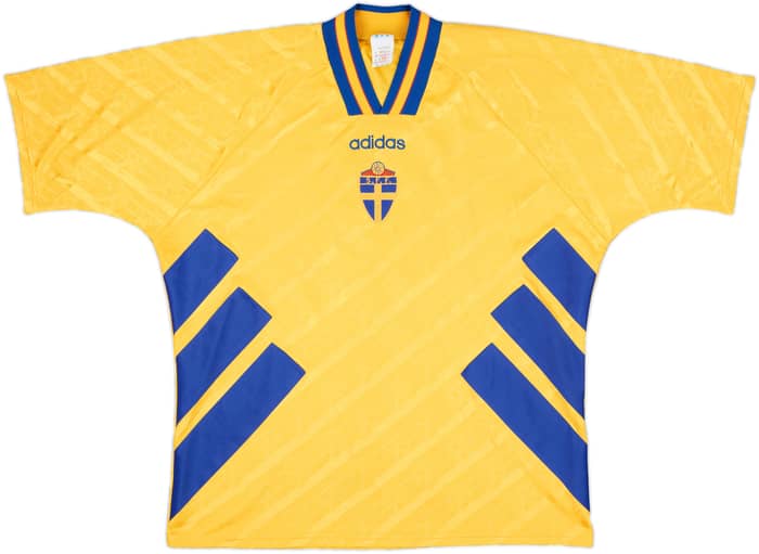 1994-96 Sweden Home Shirt #11 - 5/10 - (XL)