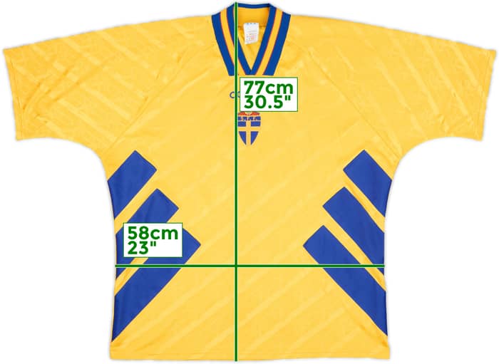 1994-96 Sweden Home Shirt #11 - 5/10 - (XL)
