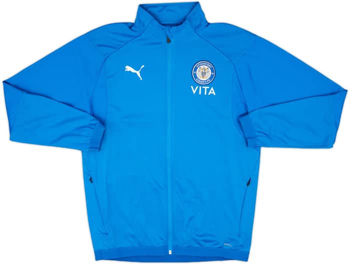2018-19 Stockport County Puma Track Jacket - 7/10 - (M)