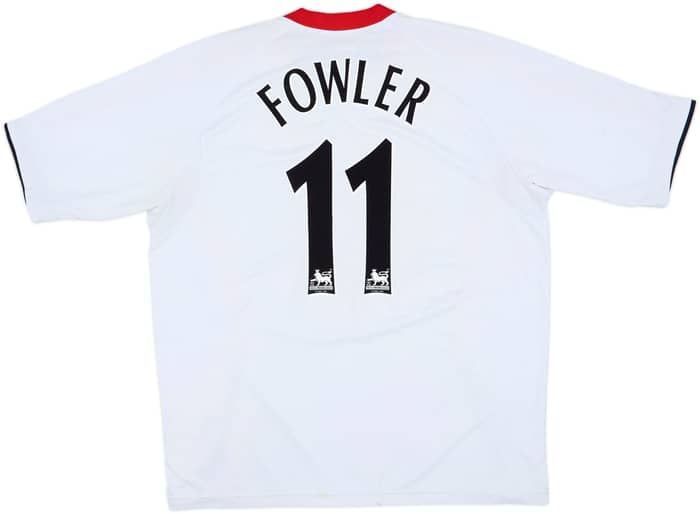 2005-06 Liverpool Away Shirt Fowler #11 - 5/10 - (XL)