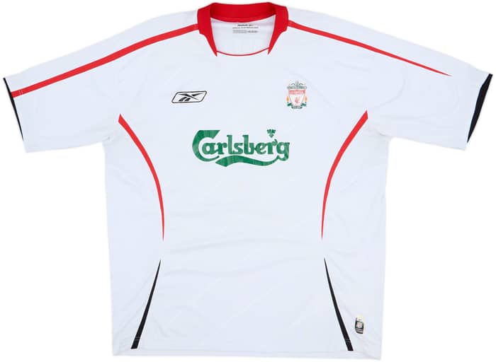 2005-06 Liverpool Away Shirt Fowler #11 - 5/10 - (XL)