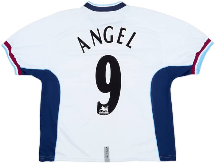 2000-01 Aston Villa Third Shirt Angel #9 - 7/10 - (S)