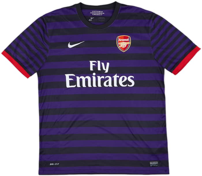 2012-13 Arsenal Away Shirt Arteta #8 - 8/10 - (L)