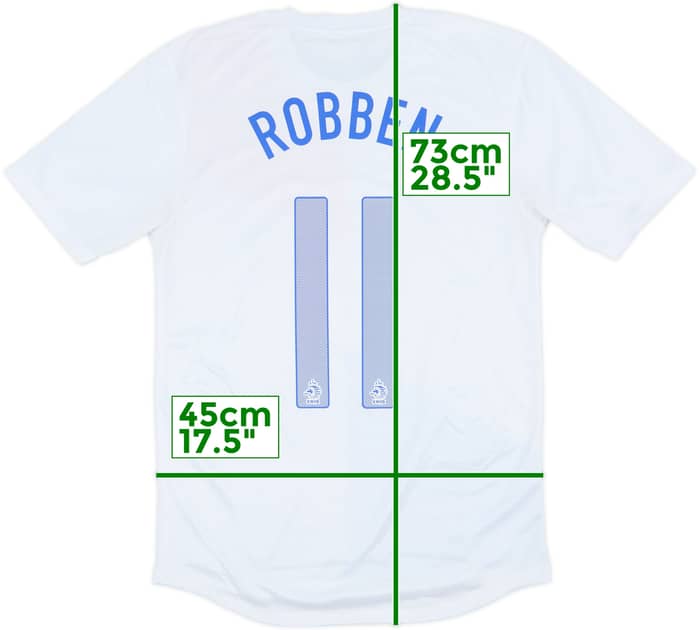 2013-14 Netherlands Away Shirt Robben #11 - 9/10 - (S)