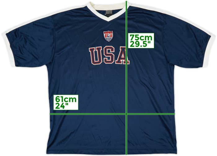 2002-03 USA Nike Training Shirt - 7/10 - (XL)