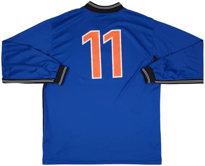 1998-00 Netherlands Nike Player Issue Training L/S Shirt #11 - 7/10 - (XL)