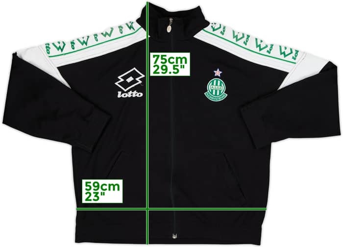 1995-96 Saint Etienne Lotto Track Jacket - 7/10 - (XL)