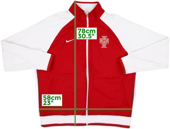 2012-13 Portugal Nike Track Jacket - 7/10 - (XL)