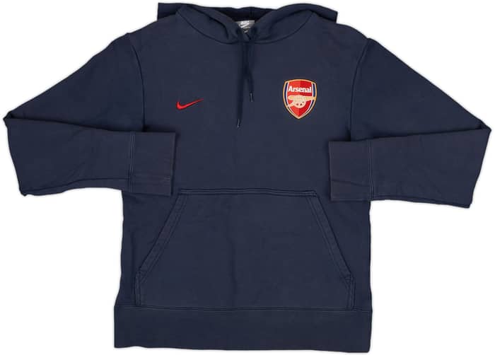 2009-10 Arsenal Nike Hooded Sweat Top - 8/10 - (S)