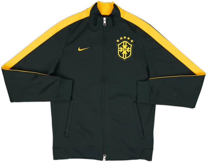 2014-15 Brazil Nike Track Jacket - 7/10 - (S)