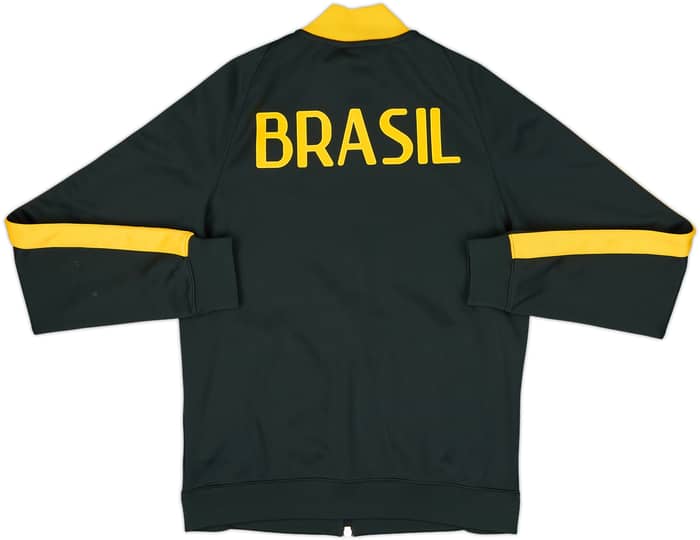 2014-15 Brazil Nike Track Jacket - 7/10 - (S)