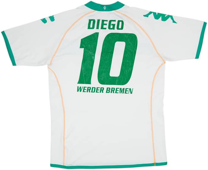 2008-09 Werder Bremen Home Shirt Diego #10 - 6/10 - (XL)