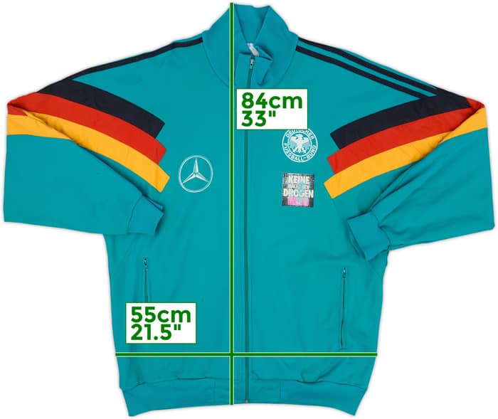1992-94 Germany Player Issue adidas Track Jacket - 7/10 - (L)