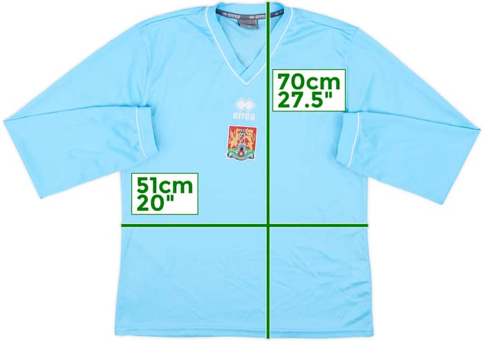 2011-12 Northampton Errea Training L/S Shirt - 6/10 - (M)