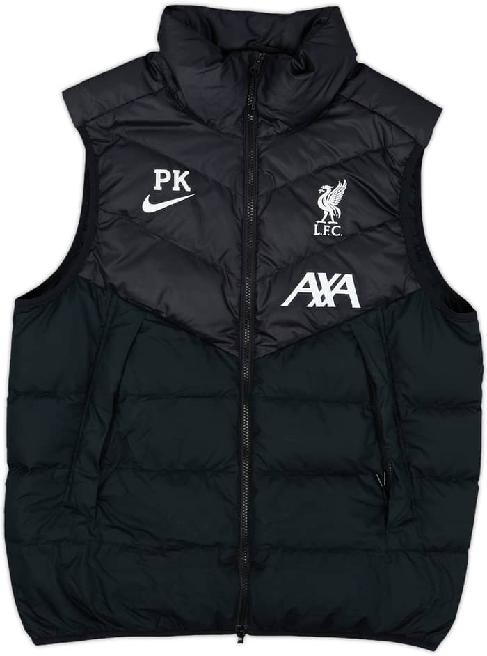 2020-21 Liverpool Staff Issue Nike Padded Gilet PK - 8/10 - (L)