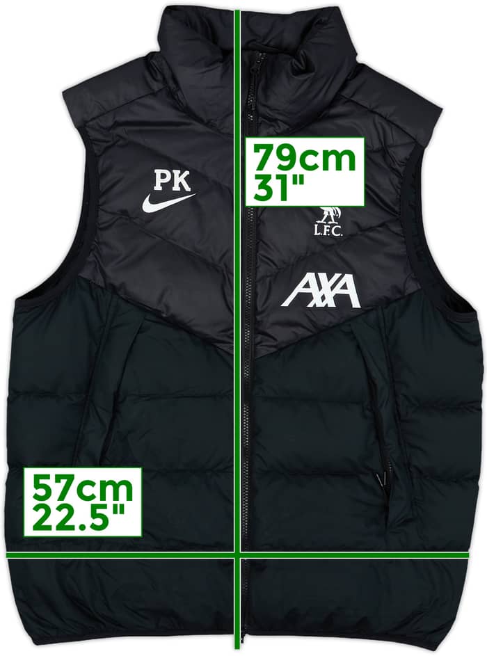 2020-21 Liverpool Staff Issue Nike Padded Gilet PK - 8/10 - (L)