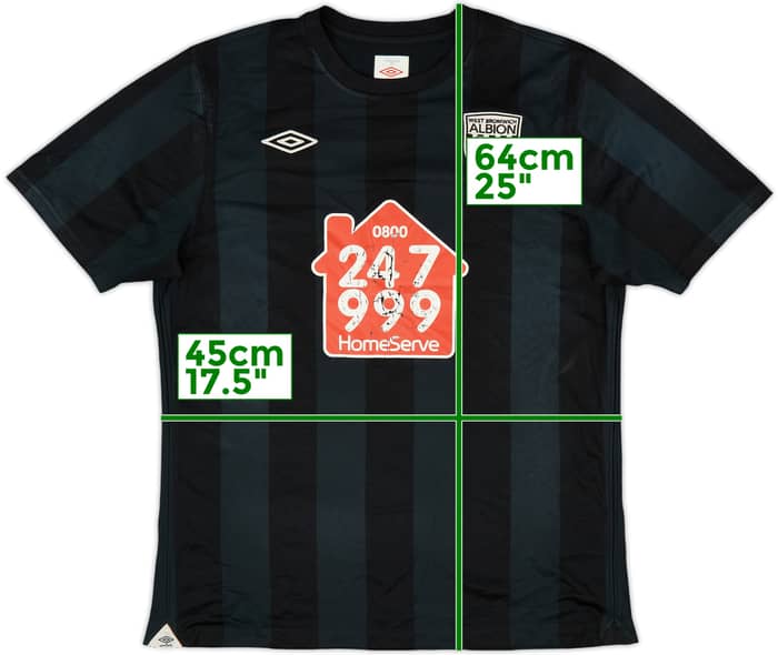 2010-11 West Brom Away Shirt - 5/10 - (L)