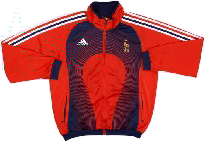 2006-07 France adidas Track Jacket - 8/10 - (M/L)